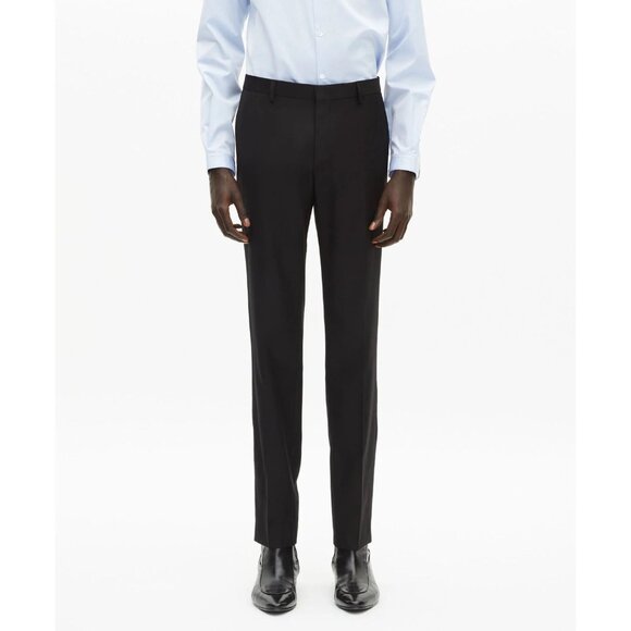 The Kooples Mens Black Wool‎ Slim Fit Suit Trousers French Size 48/US 30 - Picture 13 of 16